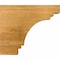 Ekena Millwork Pescadero Rough Sawn Rafter Tail, Western Red Cedar, 4"W x 10"H x 12"L RFT04X10X12PEC00RWR - alternate 3